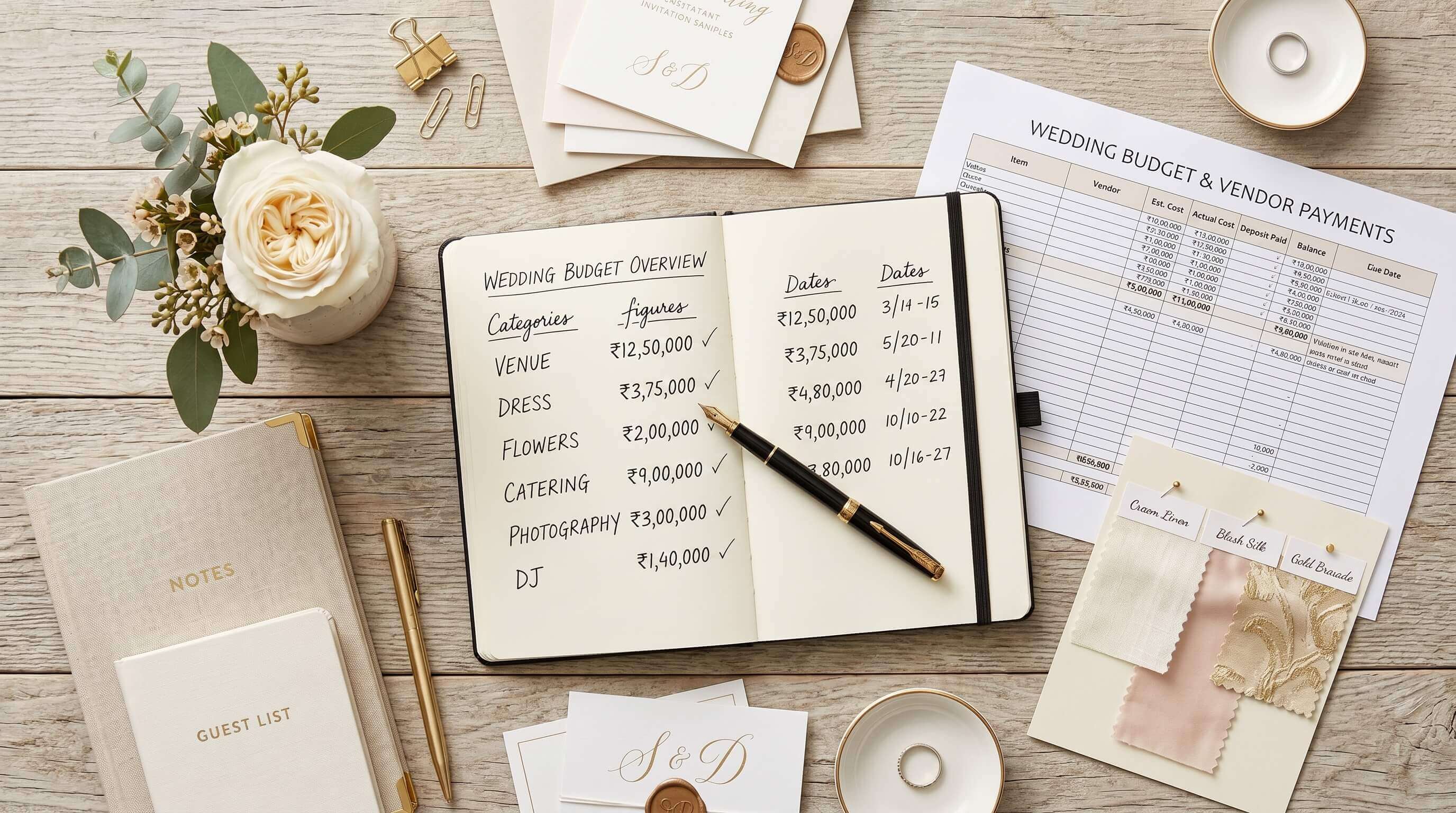 Big Fat Indian Wedding Budget Breakdown: What Couples Actually Spend