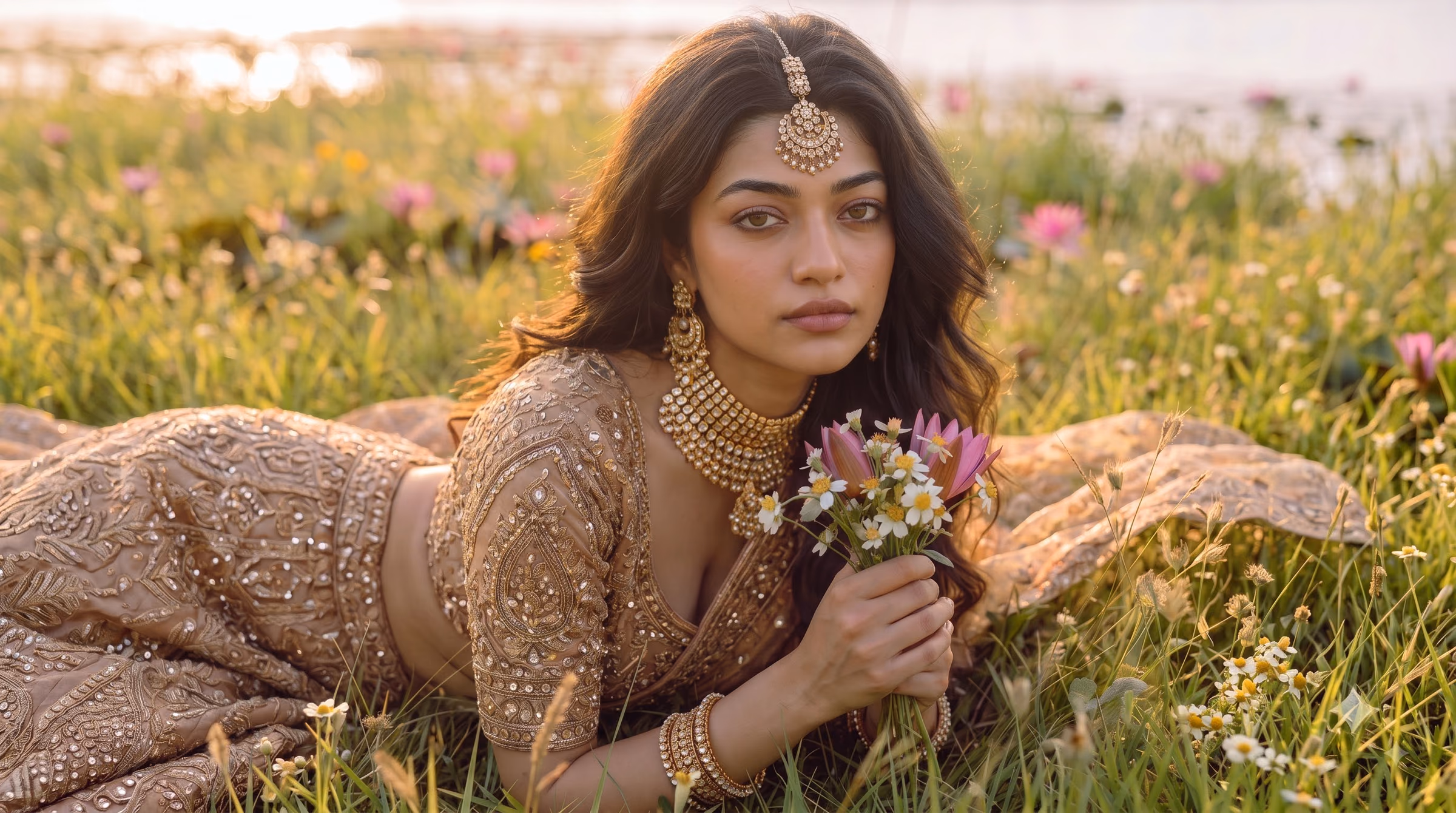 Mehrunisa Royal Banarasi Kadwa Brocade Bridal Saree