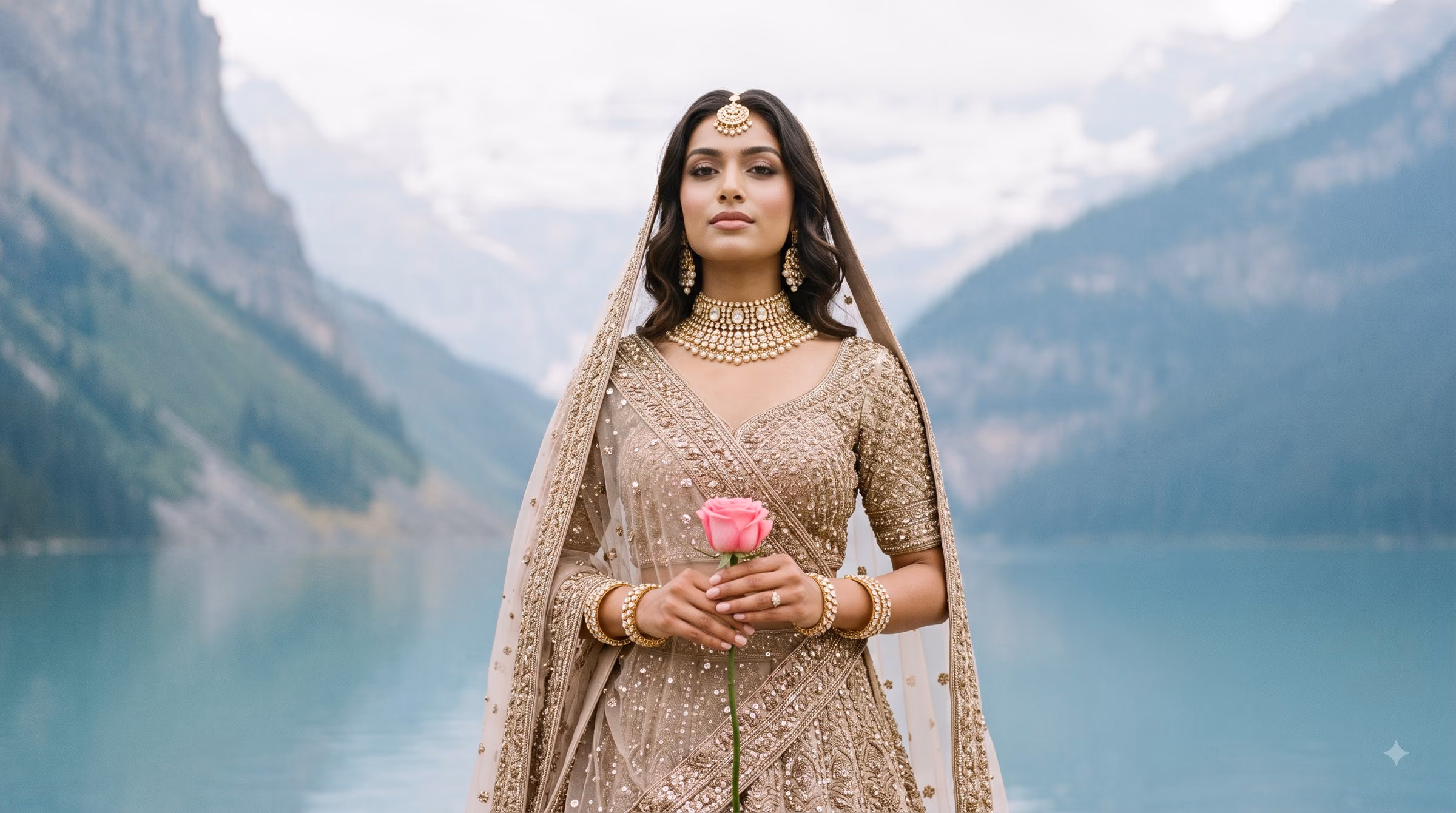 Shahi Zari Royal Ivory Hand-Crafted Bridal Anarkali