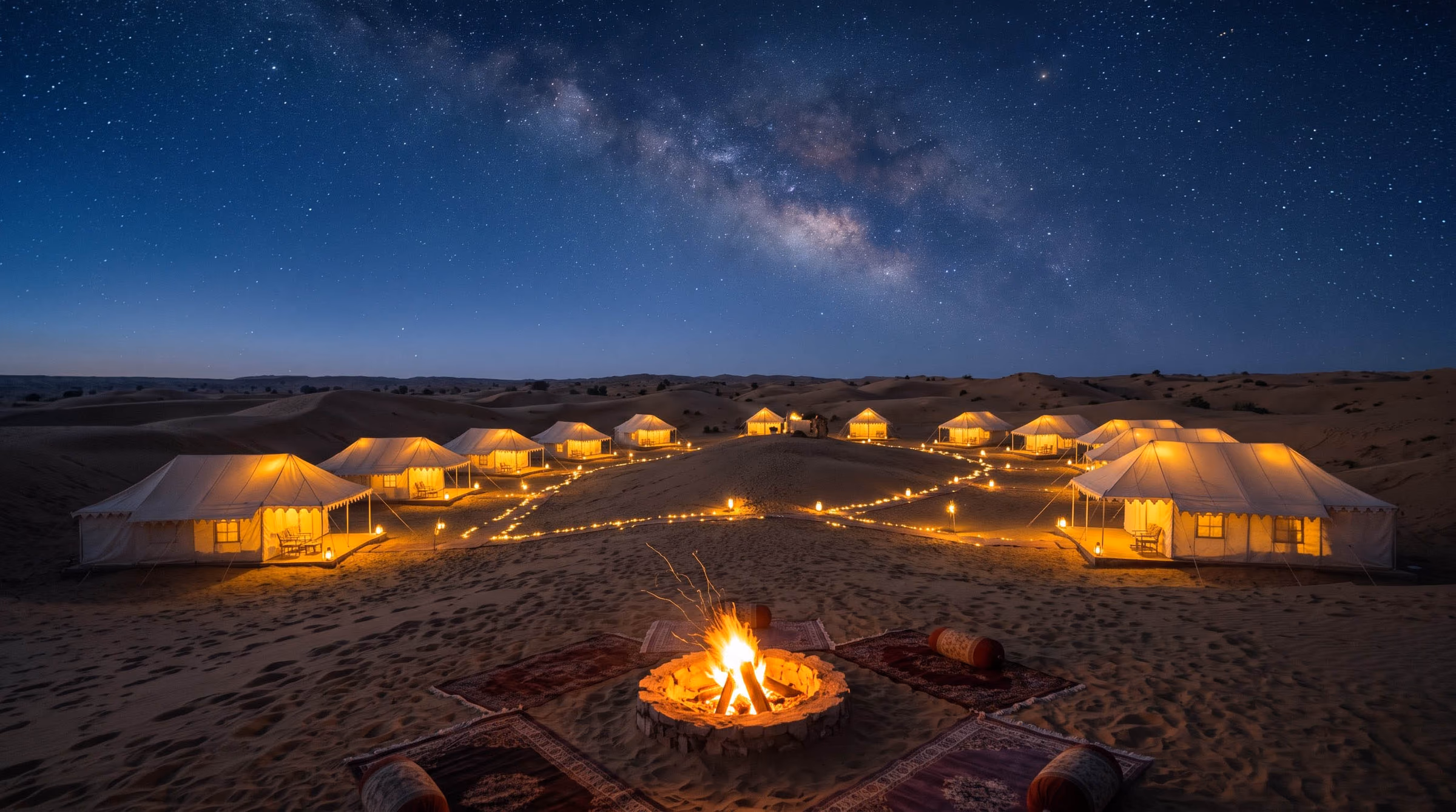 Royal Udaipur Lake Palace & Thar Desert Starlit Oasis