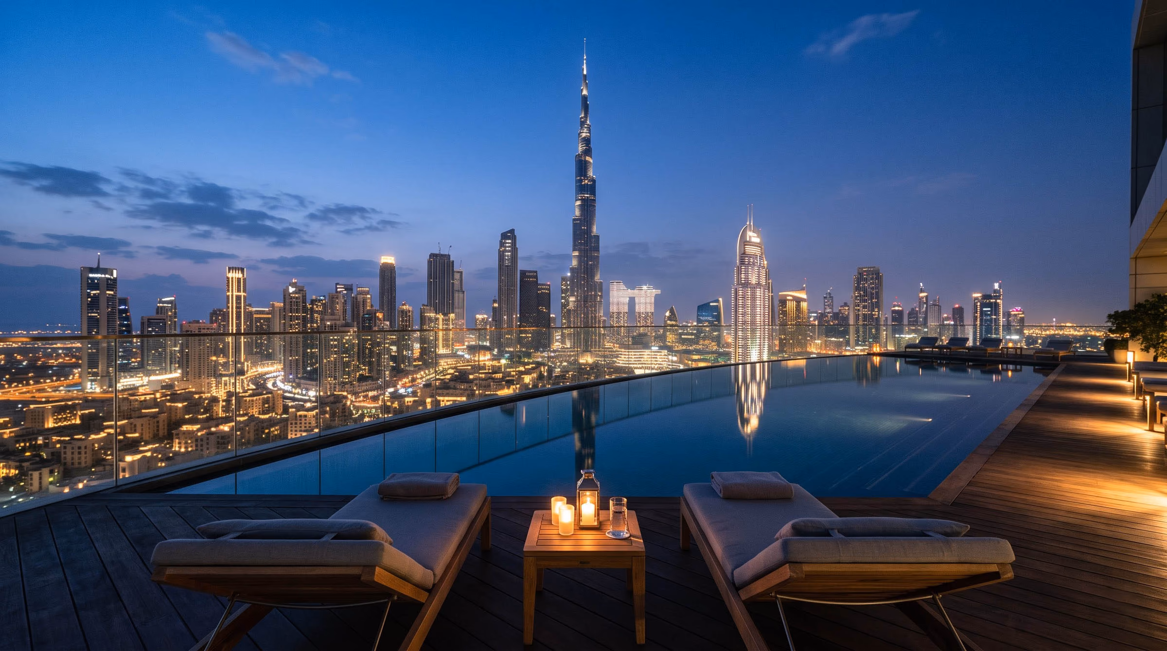 Dubai Skyline Penthouse & Starlit Desert Safari