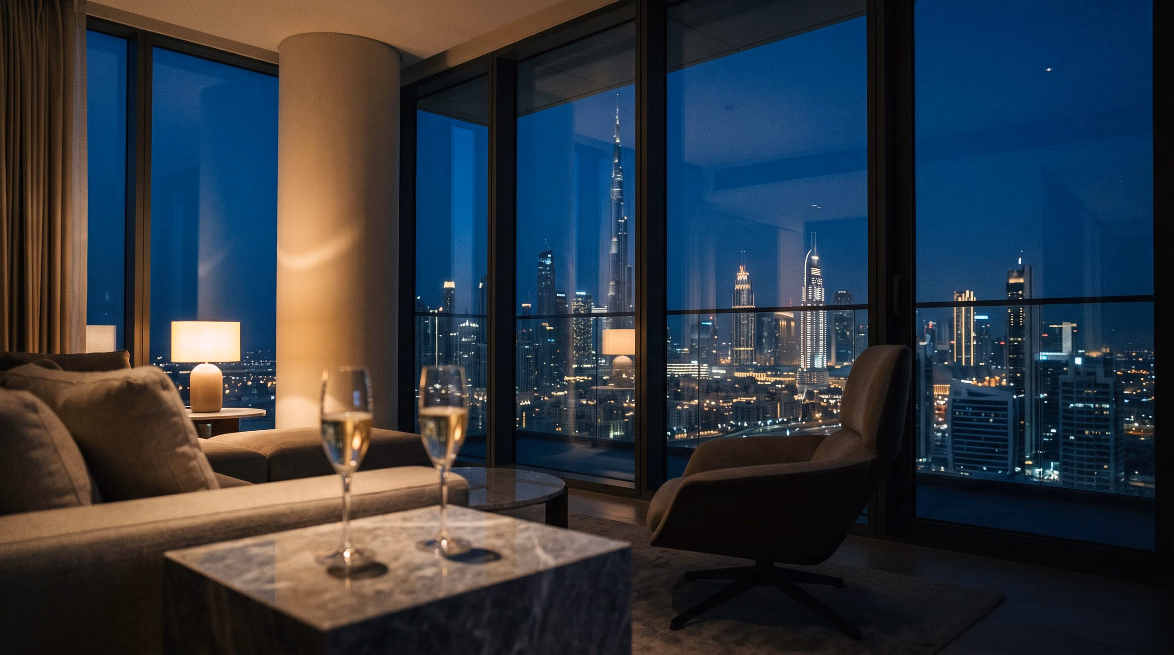 Dubai Skyline Penthouse & Starlit Desert Safari
