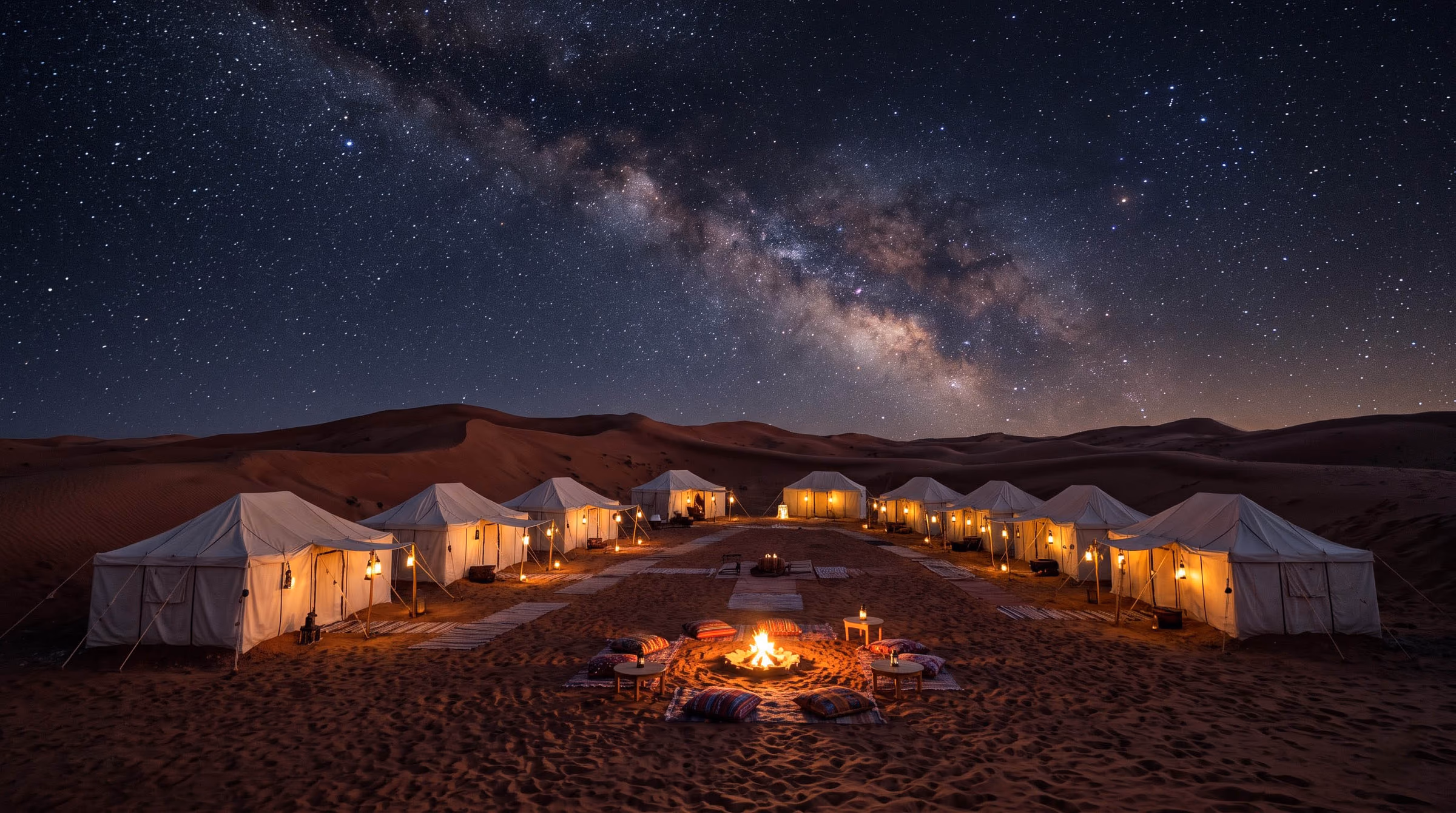 Dubai Skyline Penthouse & Starlit Desert Safari