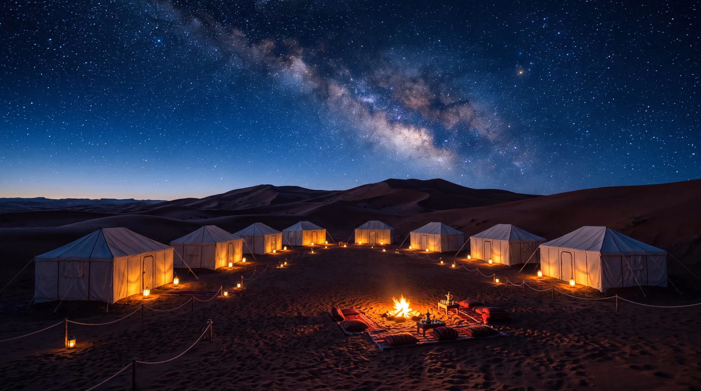 Dubai Skyline Penthouse & Starlit Desert Safari