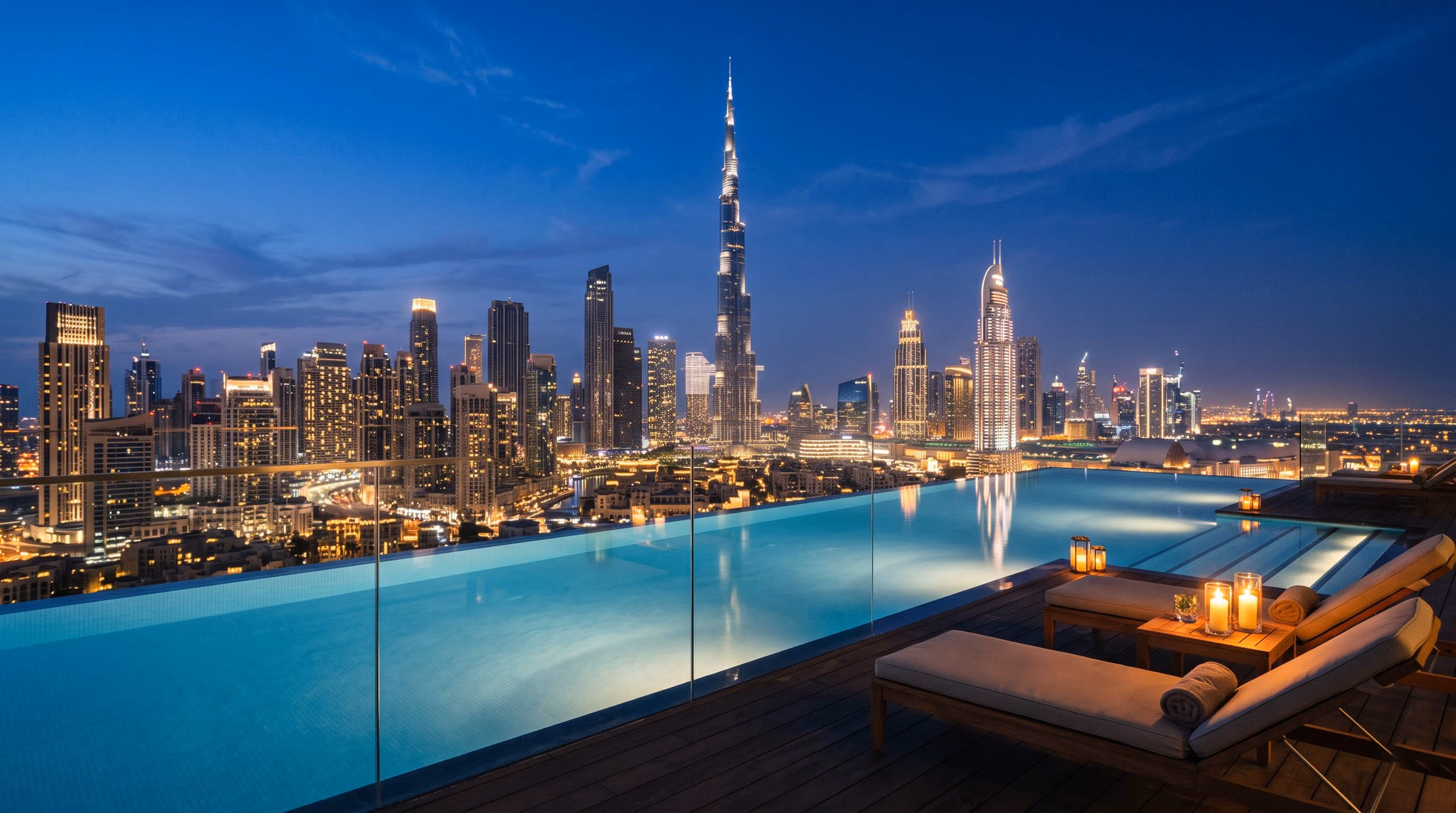 Dubai Skyline Penthouse & Starlit Desert Safari