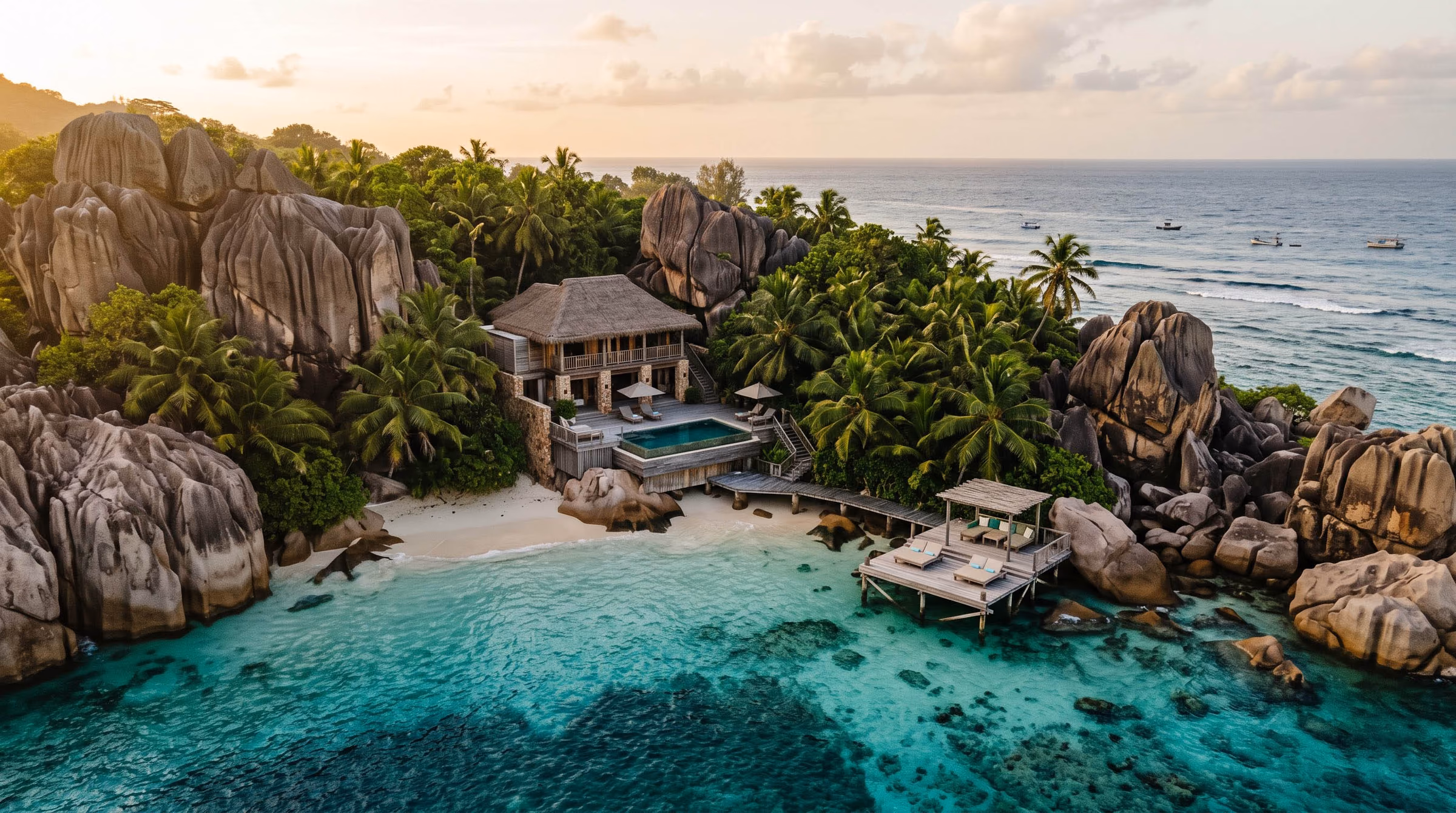 Seychelles Granite Isle Private Beach Villa