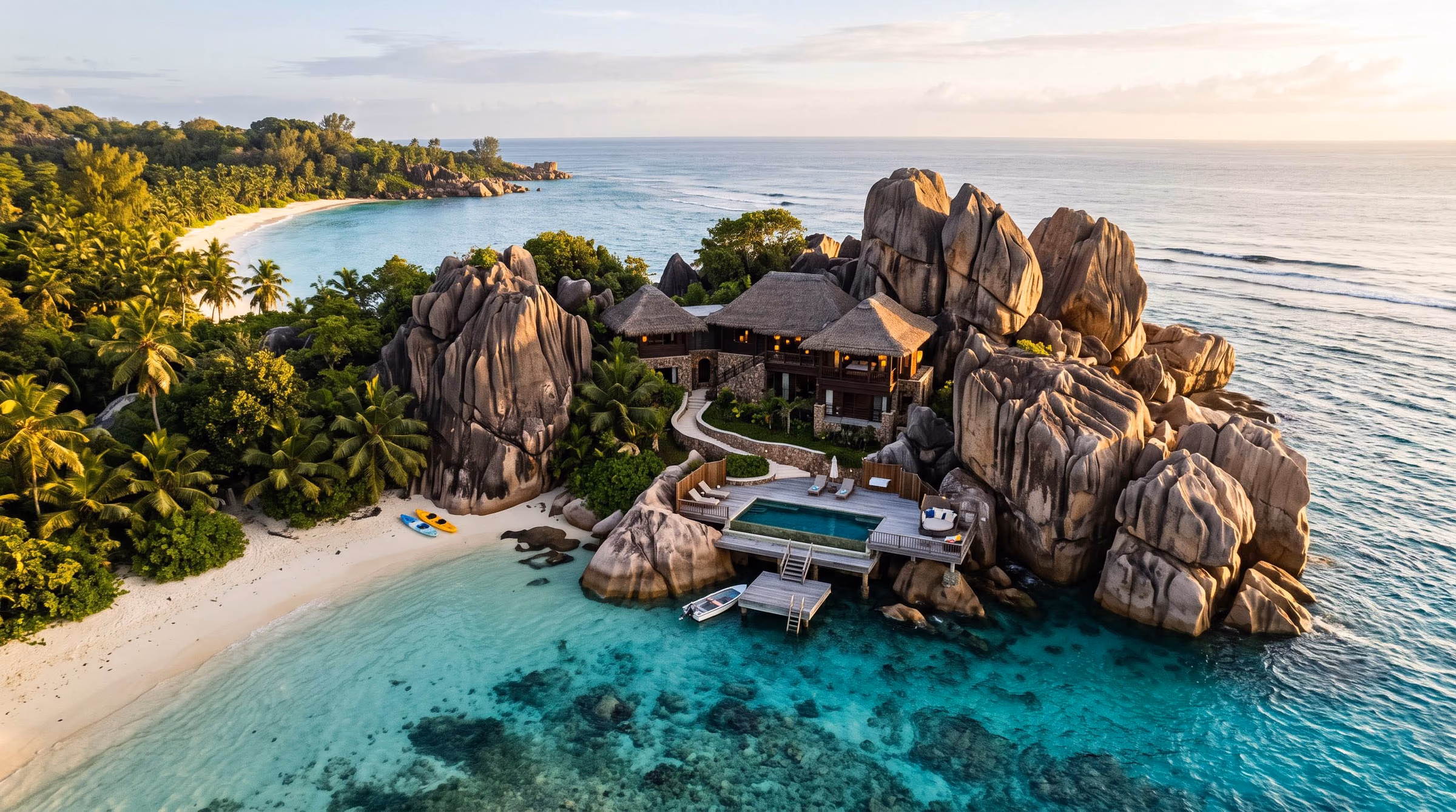 Seychelles Granite Isle Private Beach Villa