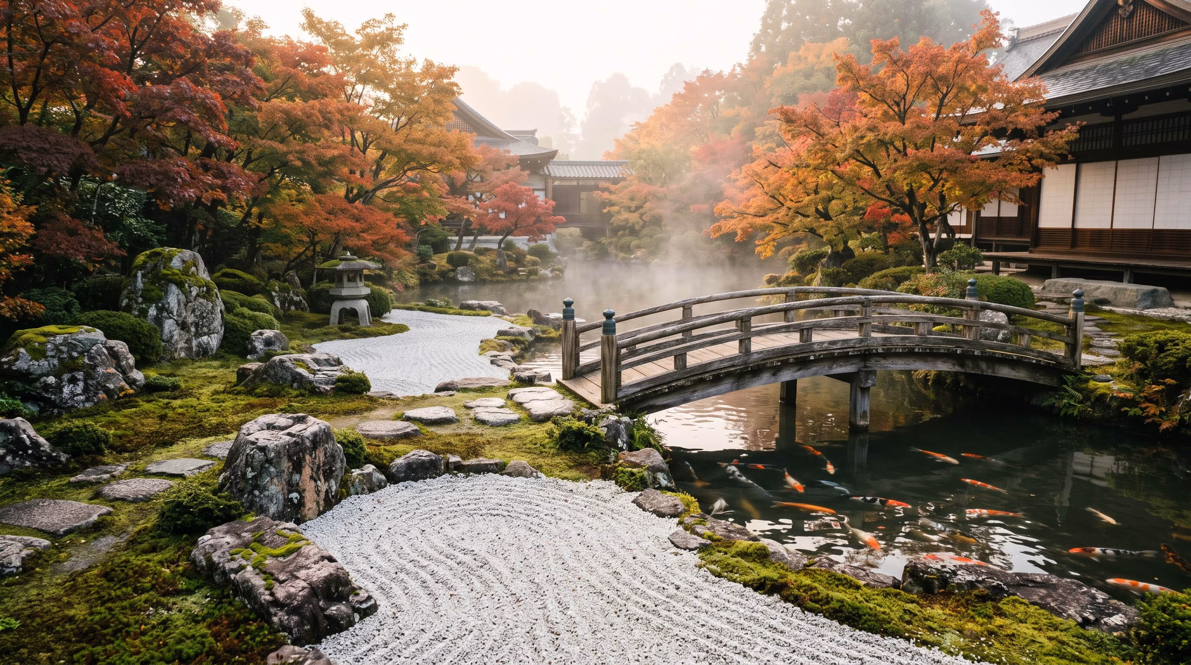 Kyoto Zen Temple Garden & Ryokan Heritage Retreat