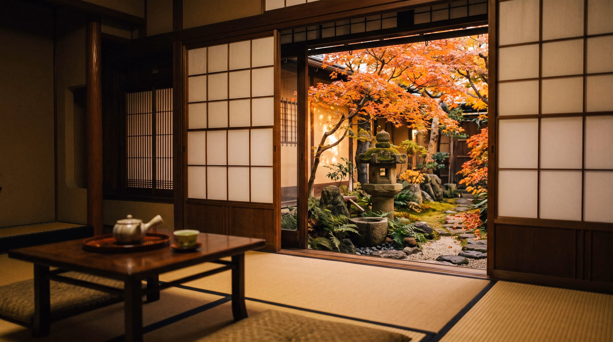 Kyoto Zen Temple Garden & Ryokan Heritage Retreat