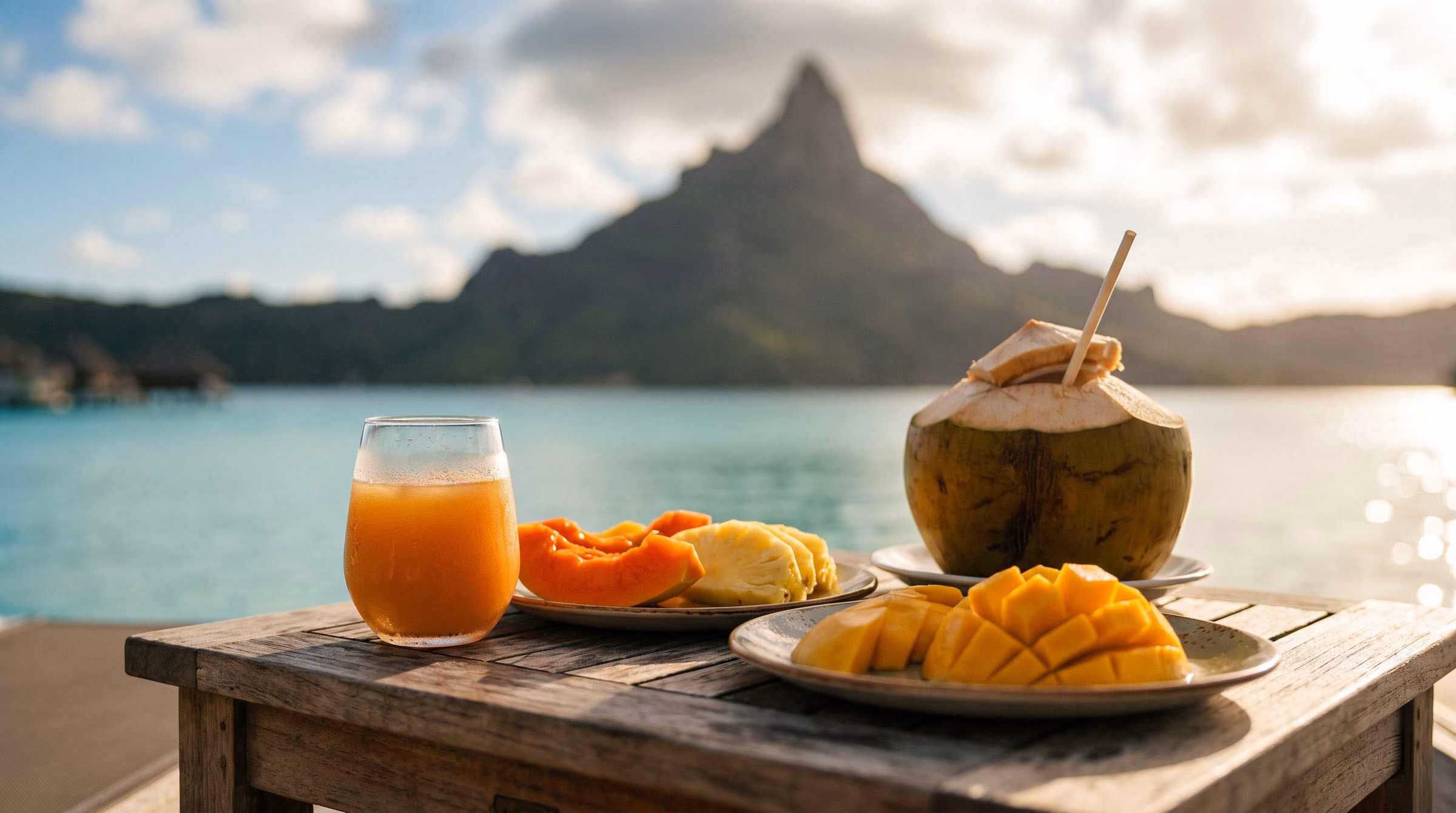 Bora Bora Lagoon Overwater Bungalow & Coral Safari