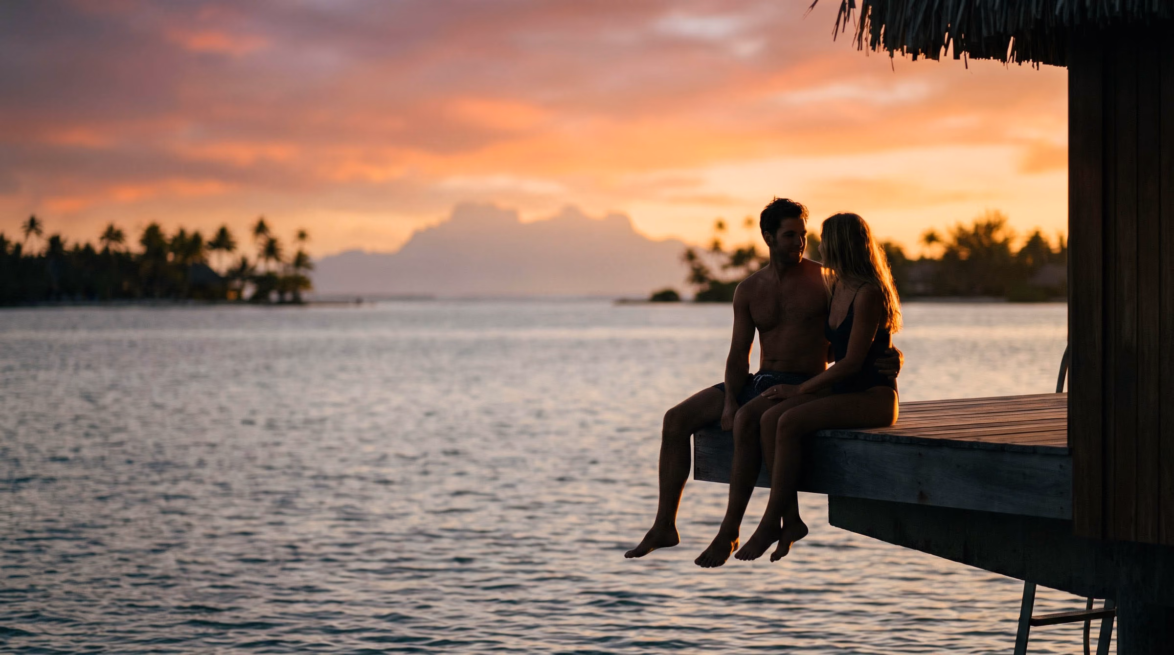 Bora Bora Lagoon Overwater Bungalow & Coral Safari