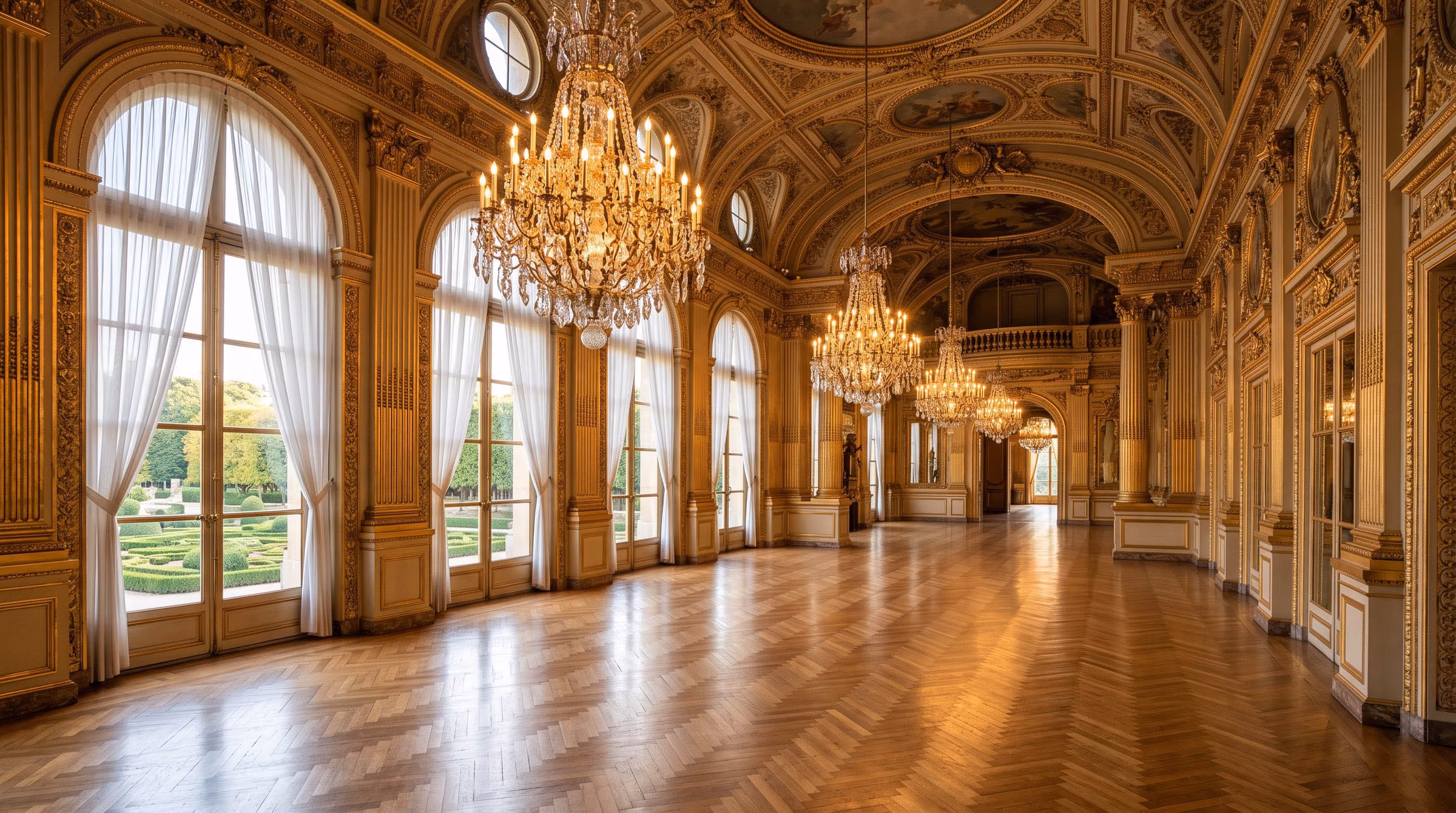 Parisian Belle Époque Palace & Champagne Vineyard Tour